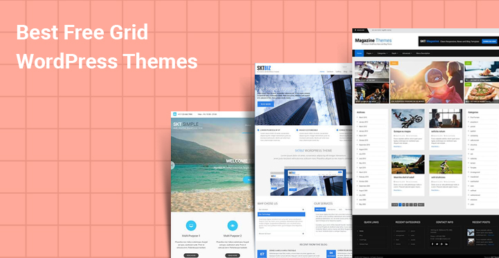 9 Free Grid WordPress Themes for Grid Layout Friendly Websites