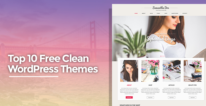 18 Free Clean WordPress Themes for Business and Corporates Websites