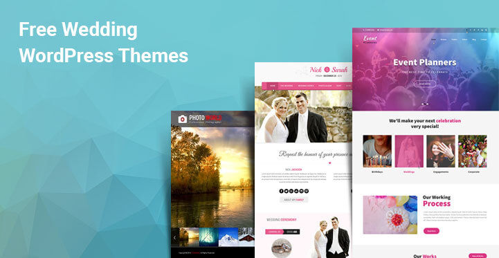 12 Free Wedding WordPress Themes for Memorable Celebrations