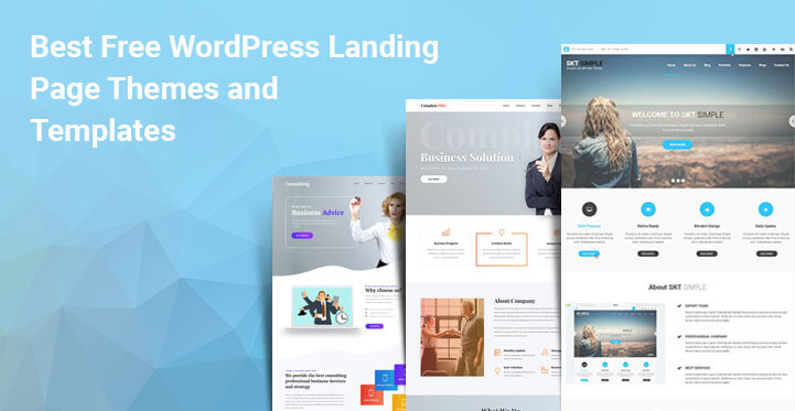 10 Free WordPress Landing Page Themes Download