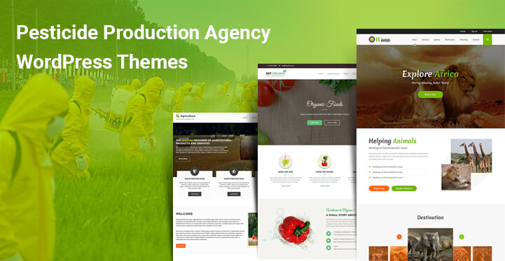 7 Best Pesticide Production Agency WordPress Themes for Pest Control Website