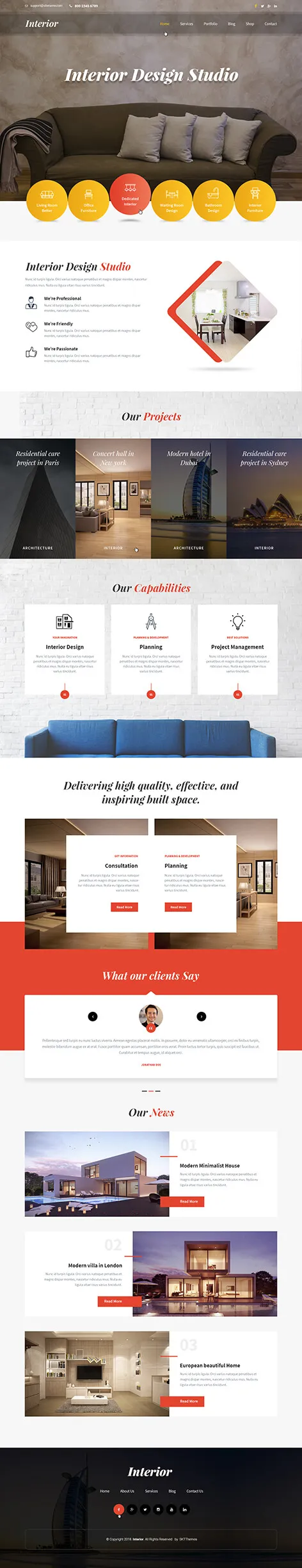 Home Decor - Decorator WordPress Theme
