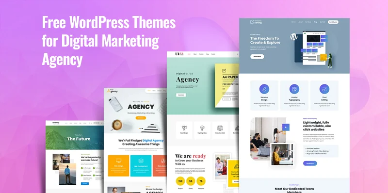 WordPress digital marketing agency themes free