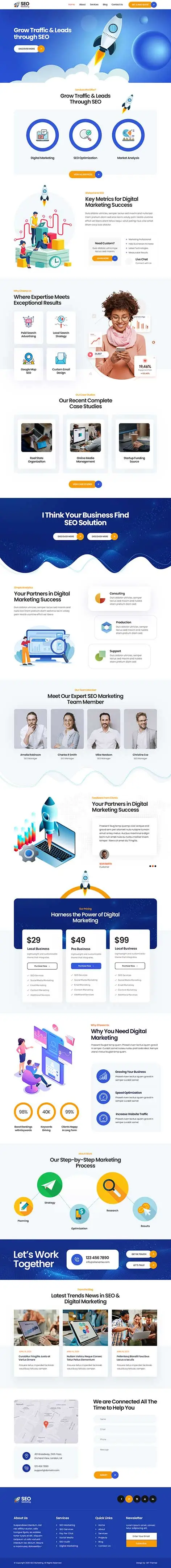SKT SEO - SEO WordPress Theme